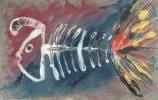 Algi tableau peinture art brut singulier galerie d'art contemporain moderne