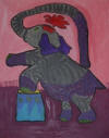 Karine Castel galerie art singulier brut moderne contemporain tableau peinture sculpture achat vente