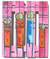 Pierre Darcel galerie art singulier brut moderne contemporain tableau peinture sculpture achat vente