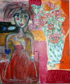 Nicole Fleuret achat vente peinture tableaux artiste art moderne et contemporain galerie art brut et singulier 