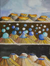 Sylvie Fournier aquerelle peinture moderne art contemporain artiste moderne 