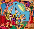 Jean-Luc Juhel galerie peinture art moderne contemporain brut singulier achat vente tableau
