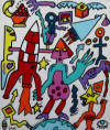 galerie peinture juhel art moderne contemporain brut singulier achat vente tableau