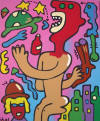 galerie peinture juhel art moderne contemporain brut singulier achat vente tableau