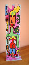 peinture juhel art moderne contemporain brut singulier