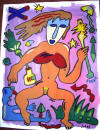 galerie peinture juhel art moderne contemporain brut singulier achat vente tableau
