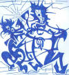 Koshan art singulier brut contemporain basquiat combas moderne tableau peinture galerie artiste peintre