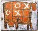 Bernadette Leclercq art singulier brut contemporain basquiat combas moderne tableau peinture galerie artiste peintre