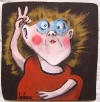 Bernadette Leclercq art singulier brut contemporain basquiat combas moderne tableau peinture galerie artiste peintre
