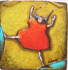 Bernadette Leclercq art singulier brut contemporain basquiat combas moderne tableau peinture galerie artiste peintre