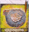 Bernadette Leclercq art singulier brut contemporain basquiat combas moderne tableau peinture galerie artiste peintre