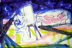 Rolland galerie art singulier brut moderne contemporain tableau peinture sculpture achat vente