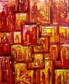 Louis Runemberg art tableau peinture moderne et contemporaine brut contemporain primitif